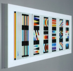 Agam "Rainbow Rhythm" view I Agam "Rainbow Rhythm" view I