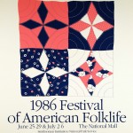 "1986 Festival of American Folklife" poster "1986 Festival of American Folklife" poster