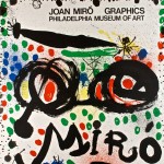 "Miro Philadelphia Museum" lithographed Fine Art Poster by Joan Miro