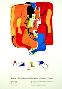 Very Early Serigraphic Alzheimer’s Poster Available for Sale